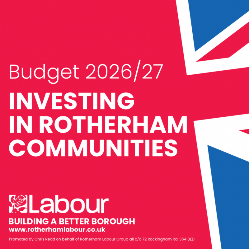 Investing in Rotherham Communities graphic