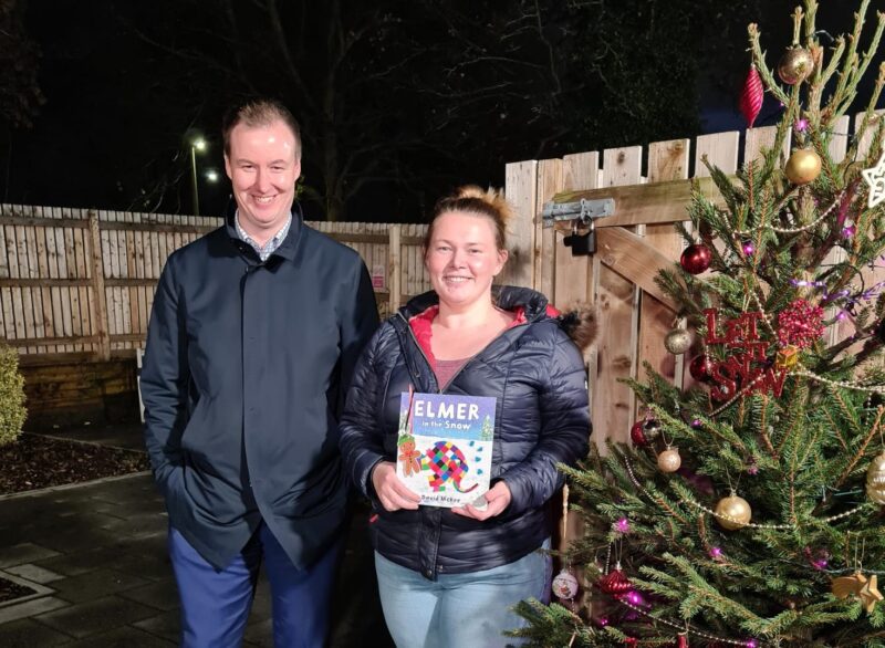 Cllr Chris Read and Cllr Gina Monk at Christmas 2025